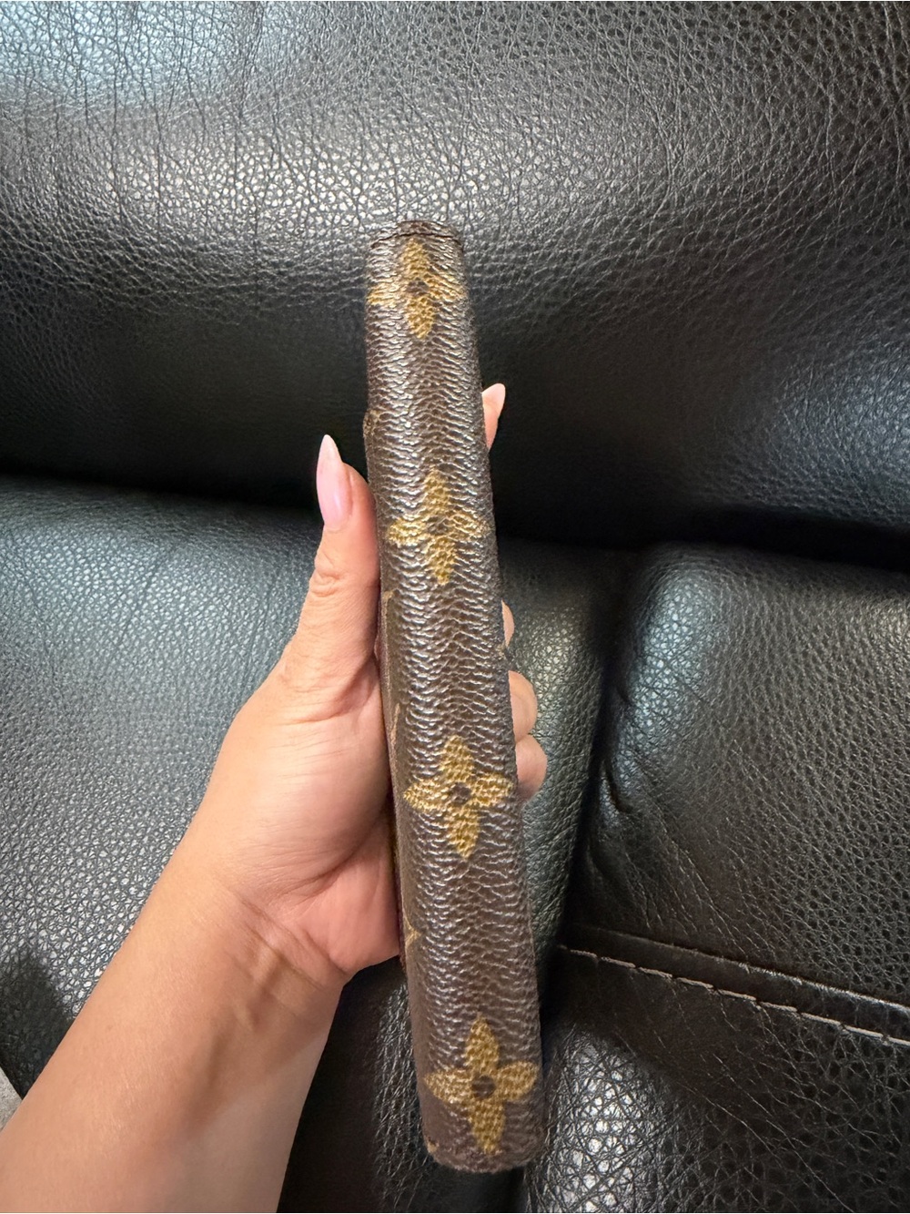 Louis Vuitton Brown Monogram Canvas Pocket Organizer - Picture 3 of 4